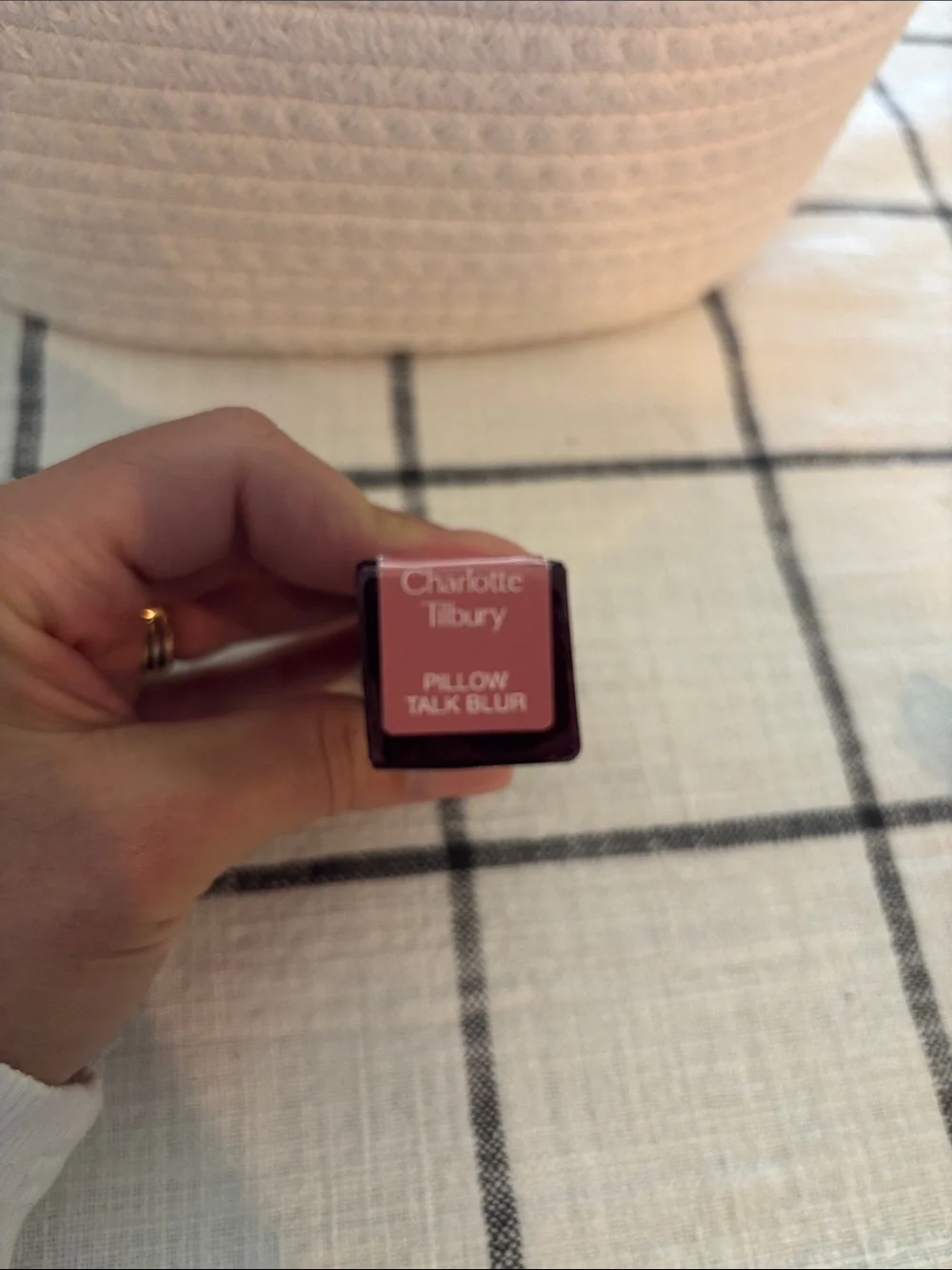 Charlotte Tilbury Airbrush Lip Blush Matte Liquid Lipstick - Pillow talk Blur